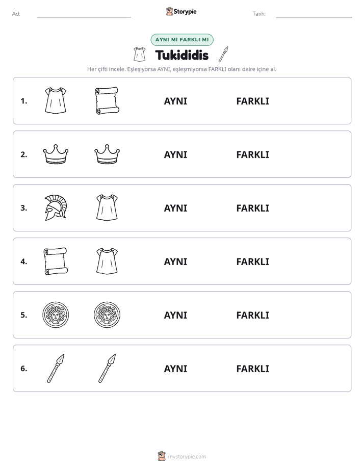 Aynı mı Farklı mı