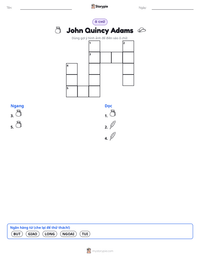 Xem trước tài liệu in sẵn John Quincy Adams