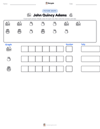 John Quincy Adams printable worksheet preview