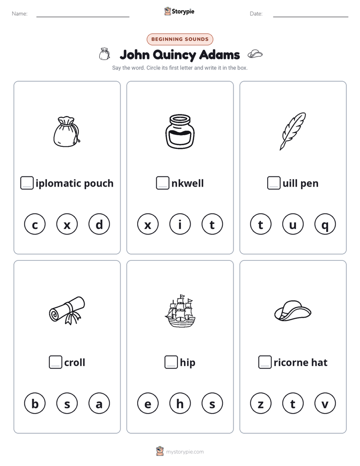 Beginning Sounds