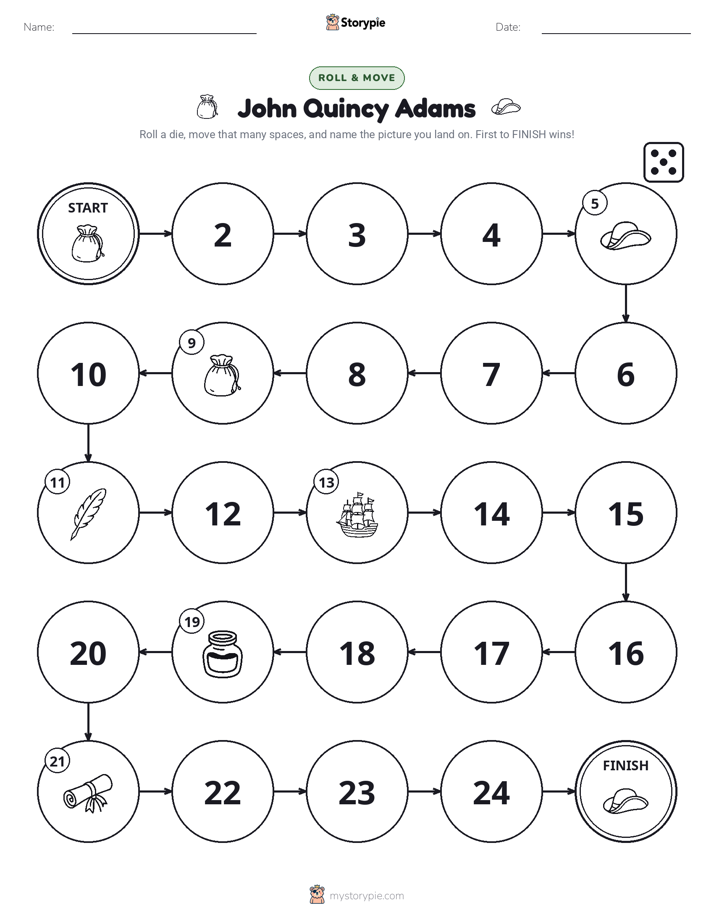 Roll & Move Game