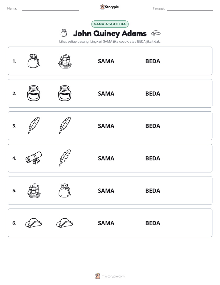 Sama atau Berbeda