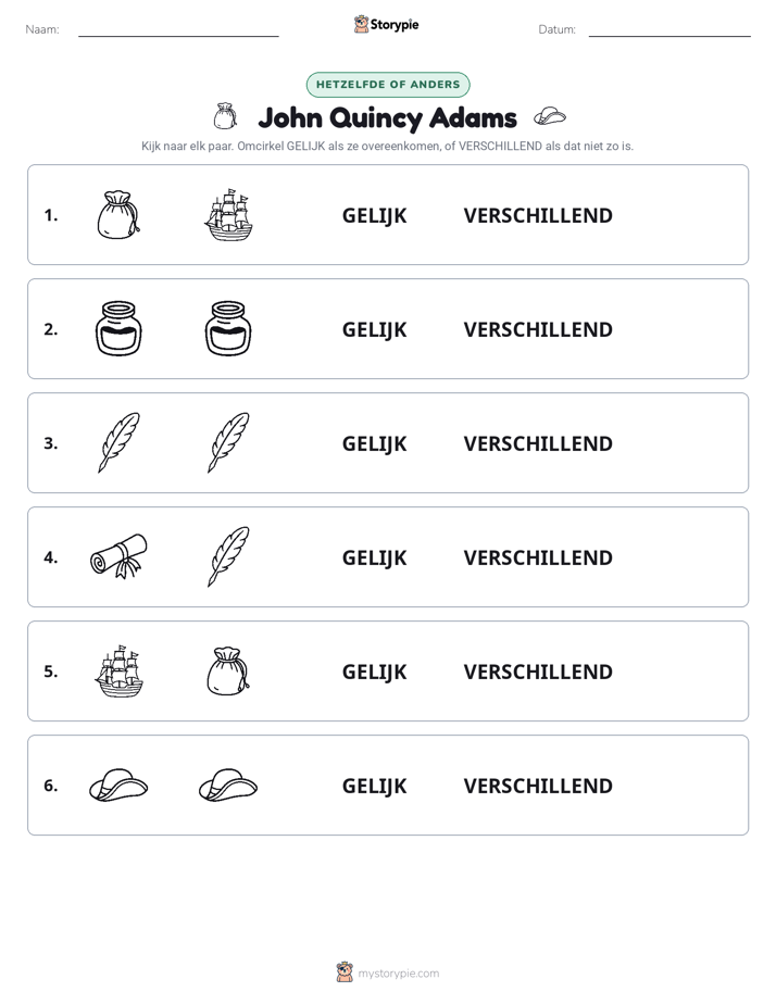 Zelfde of Verschillend