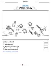 William Harvey afdrukbare werkblad voorbeeld