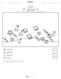 ولیم ہاروی پرنٹ کرنے کے قابل ورکشیٹ کا پیش نظارہ