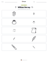 William Harvey printable worksheet preview