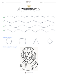 Aperçu de la feuille de travail imprimable William Harvey