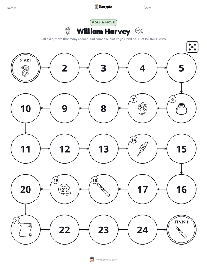 Roll & Move Game