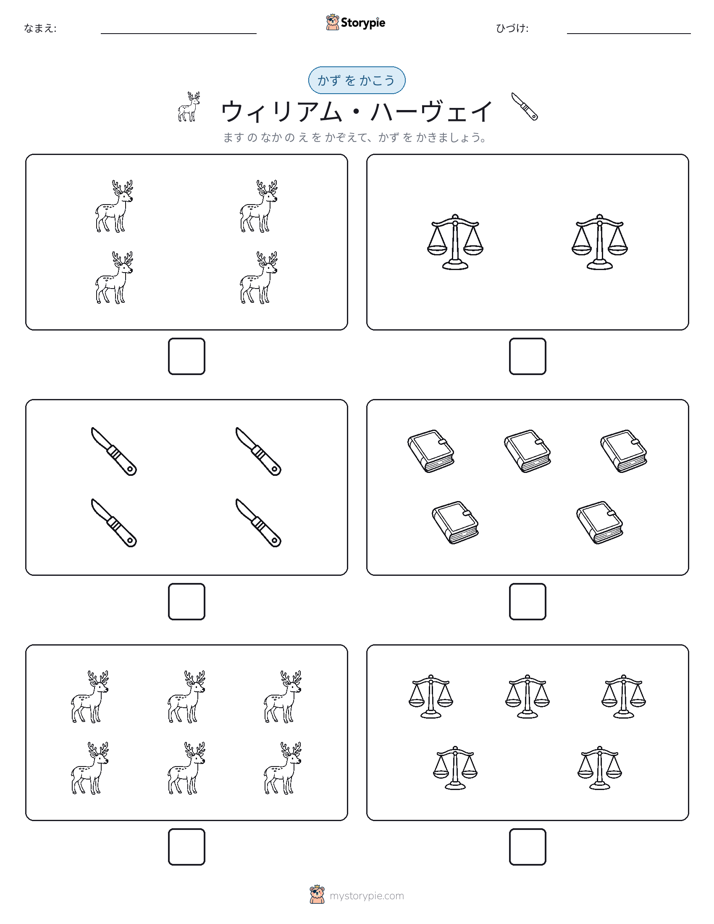カウント＆ライティング