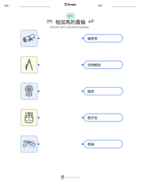 帕加馬的蓋倫 可打印工作表预览