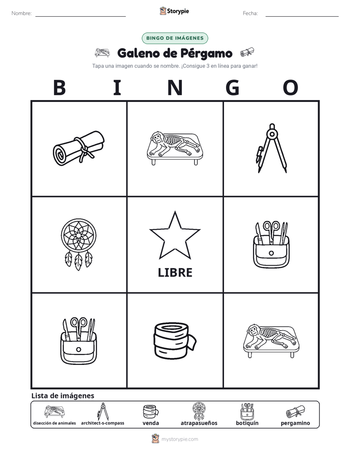 Bingo de Imágenes