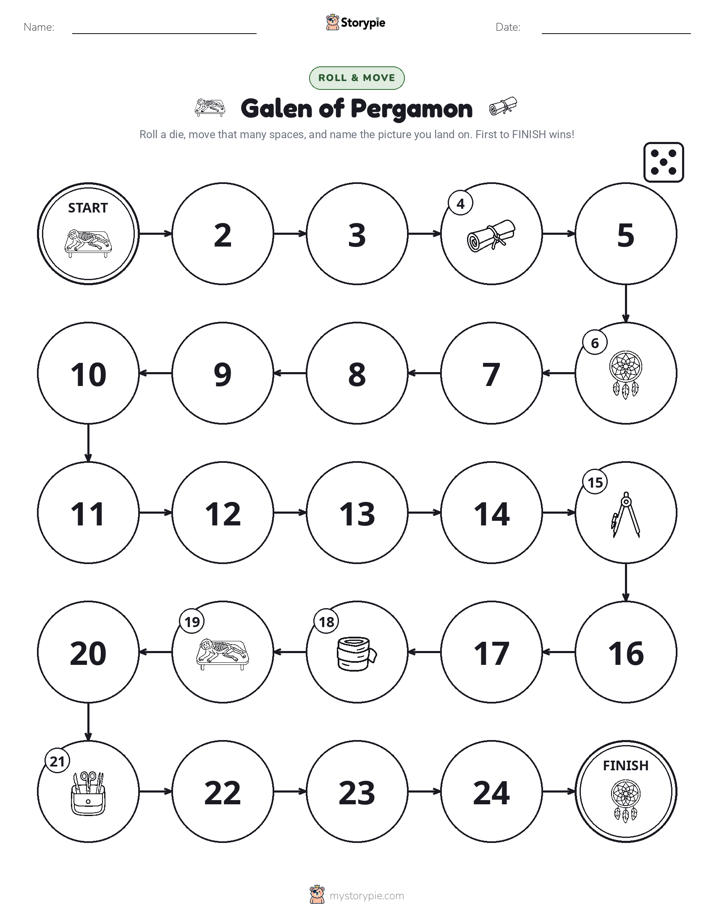 Roll & Move Game