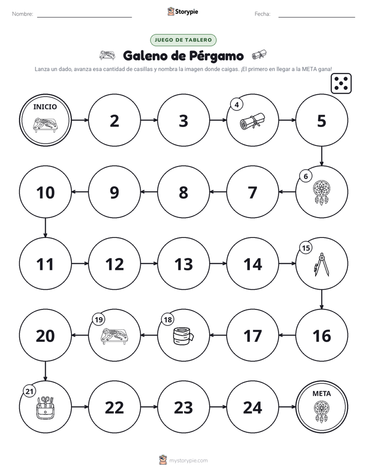 Juego de Rueda y Avanza
