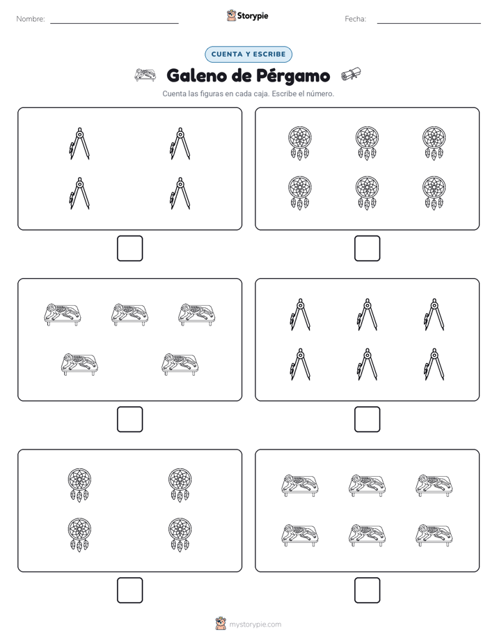Cuenta y Escribe