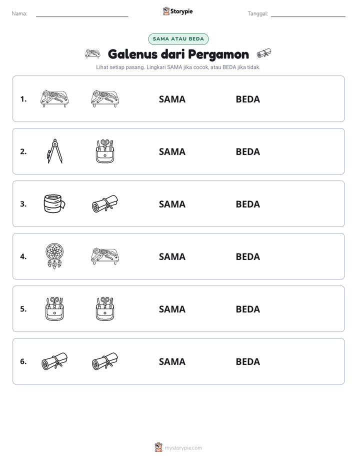 Sama atau Berbeda