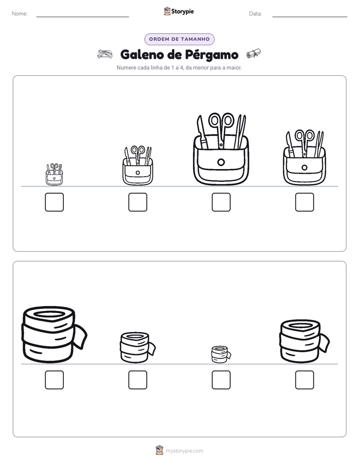 Ordem de Tamanho