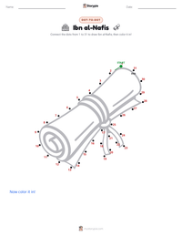 Ibn al-Nafis printable worksheet preview