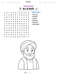 Aperçu de la feuille de travail imprimable Ibn al-Nafis