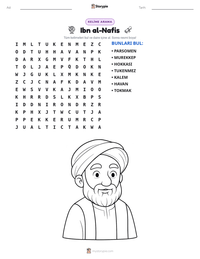 Ibn al-Nafis yazdırılabilir çalışma sayfası önizlemesi