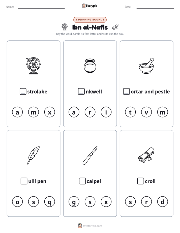 Beginning Sounds