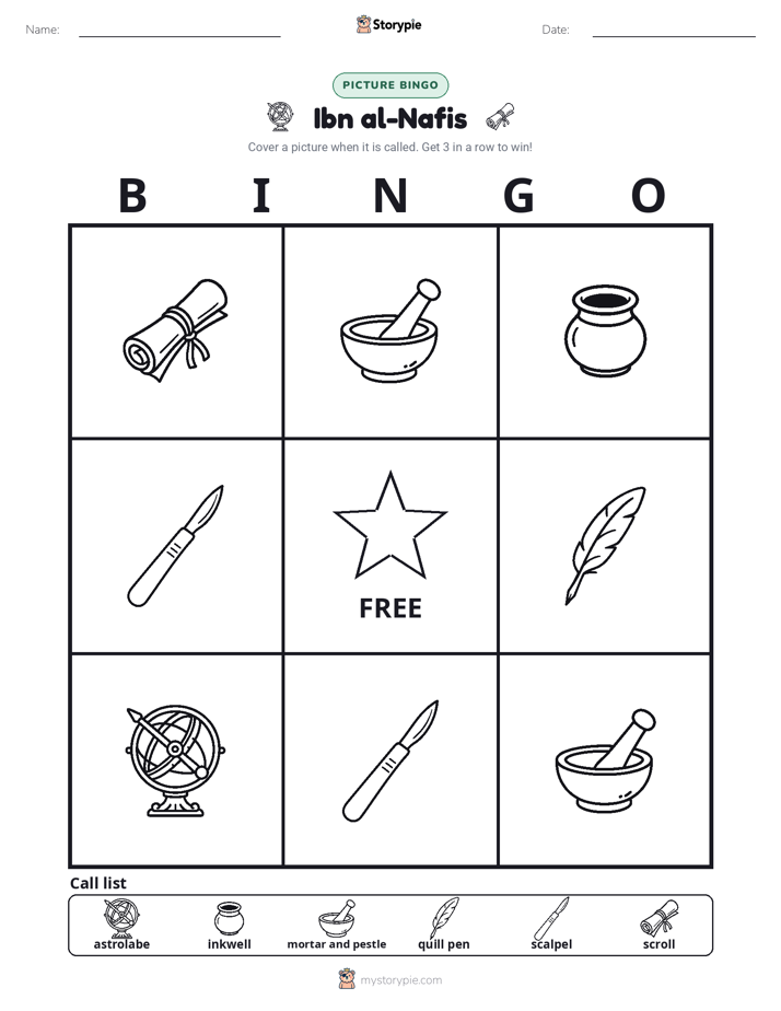 Picture Bingo