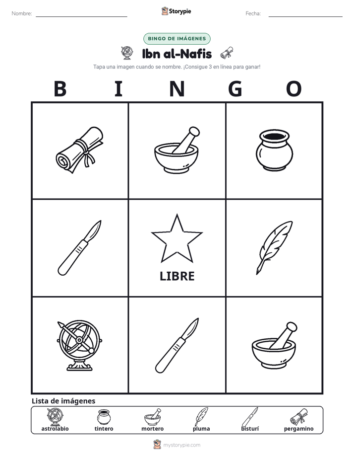 Bingo de Imágenes