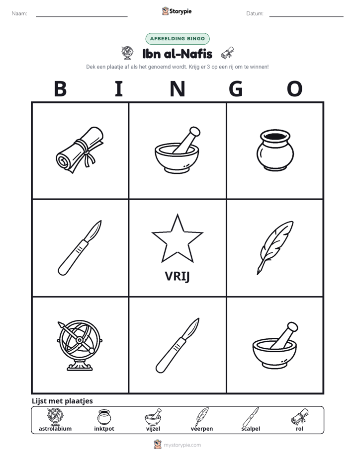 Afbeelding Bingo