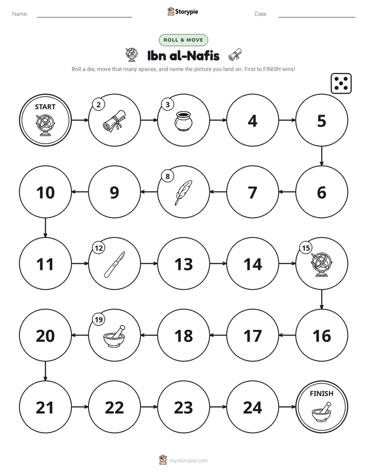 Roll & Move Game