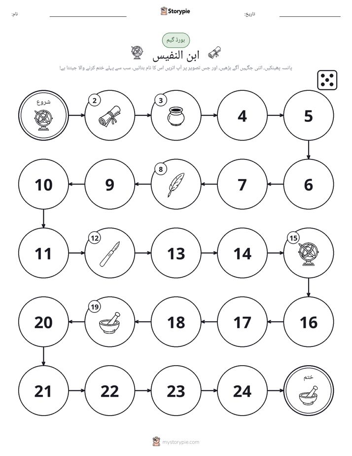 رول اور منتقل کریں کھیل