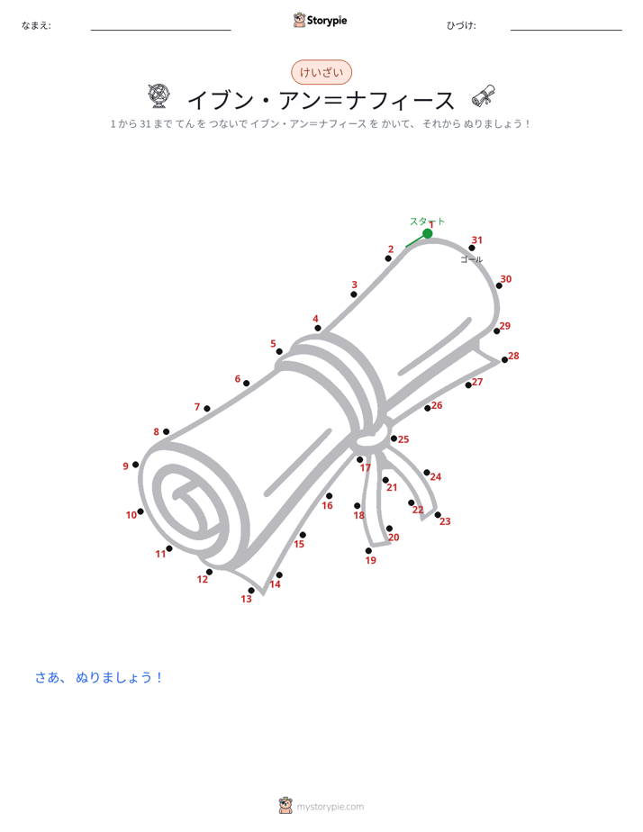 点つなぎ