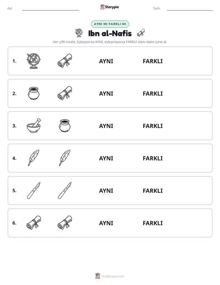 Aynı mı Farklı mı