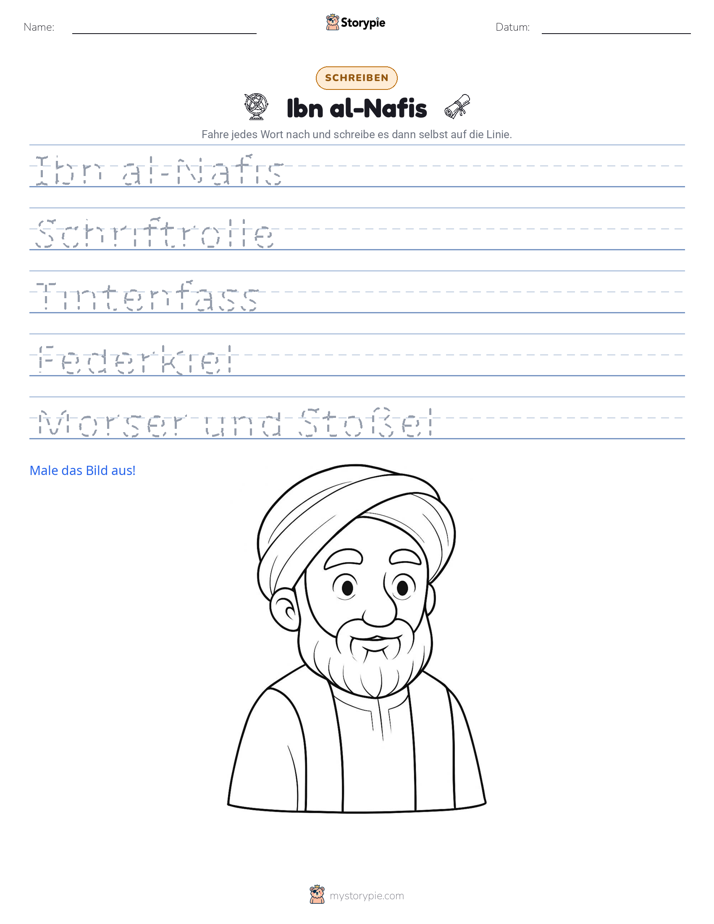 Schreibübung