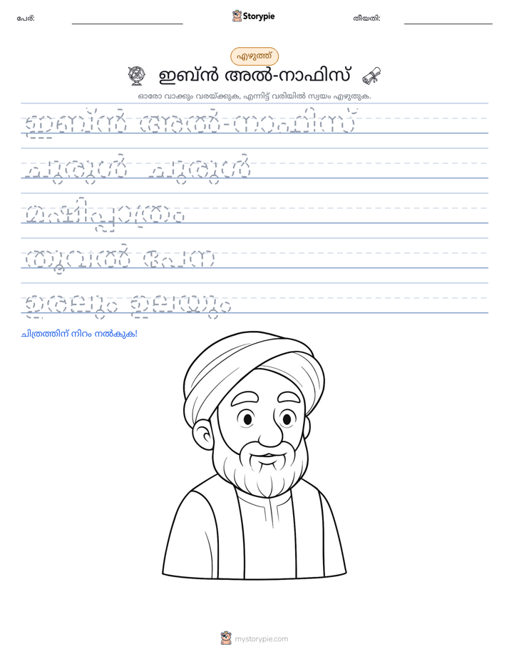 എഴുത്ത് പരിശീലനം