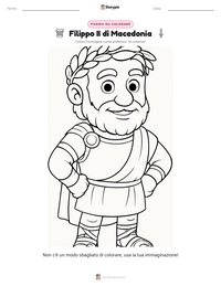 Anteprima della scheda stampabile di Filippo II di Macedonia