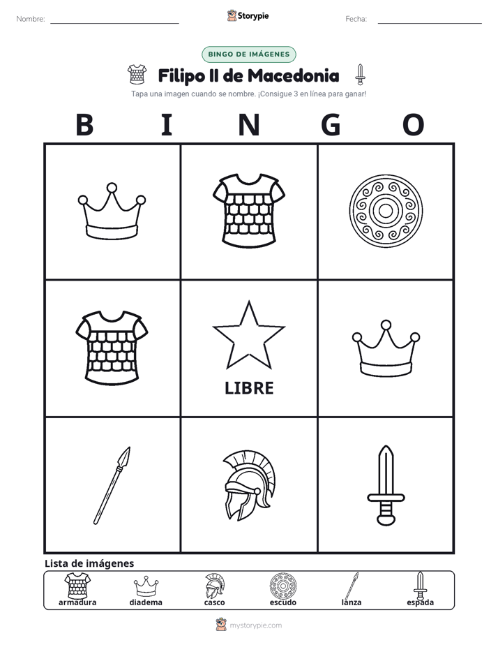 Bingo de Imágenes