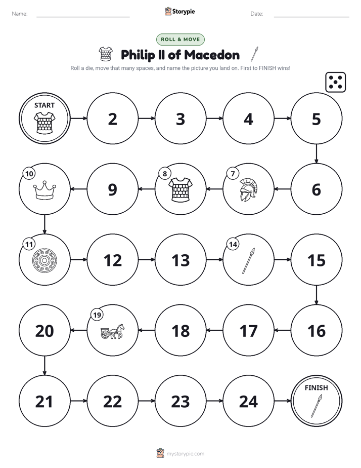 Roll & Move Game