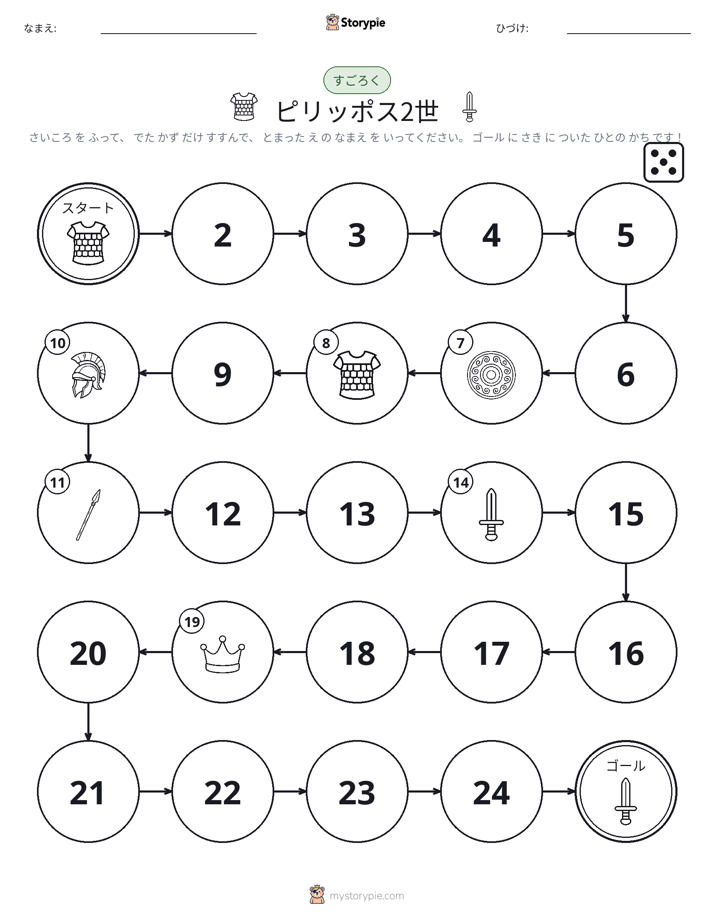 ロール＆ムーブゲーム