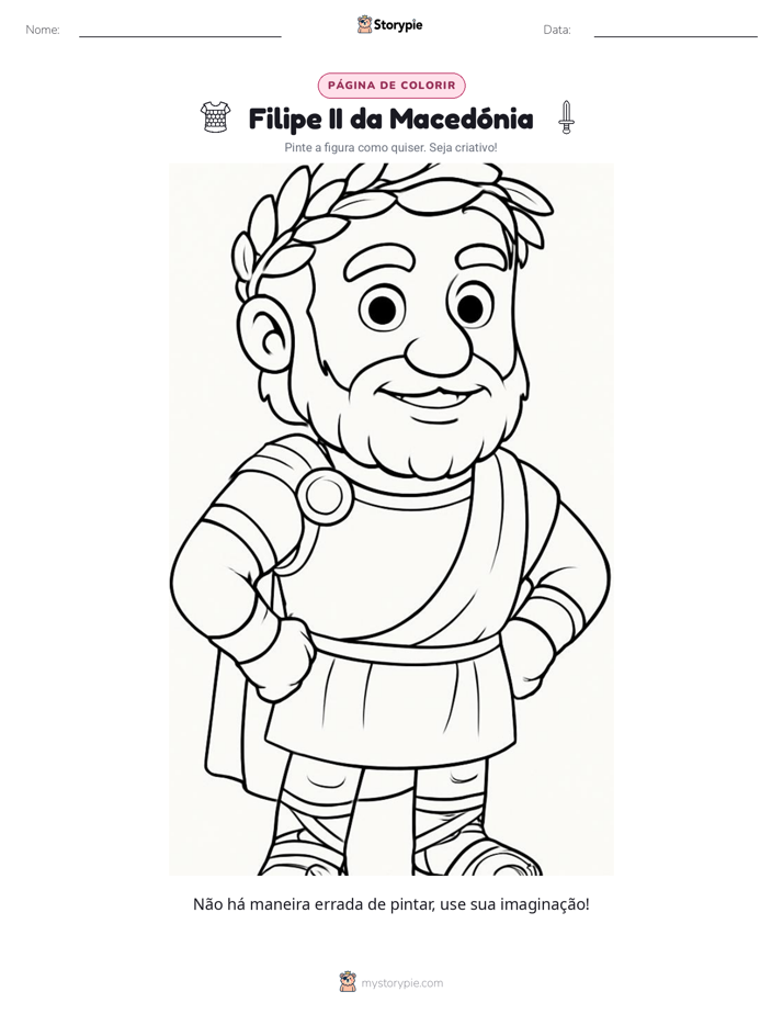 Página para colorir
