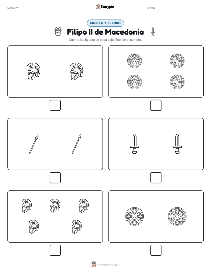 Cuenta y Escribe