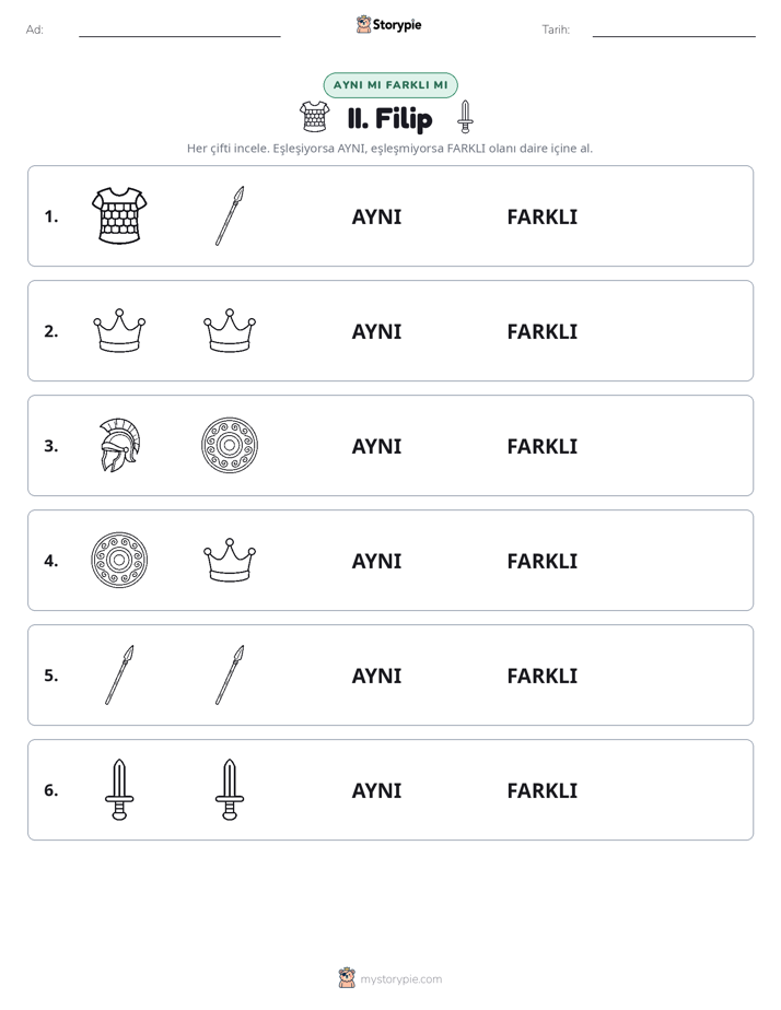 Aynı mı Farklı mı