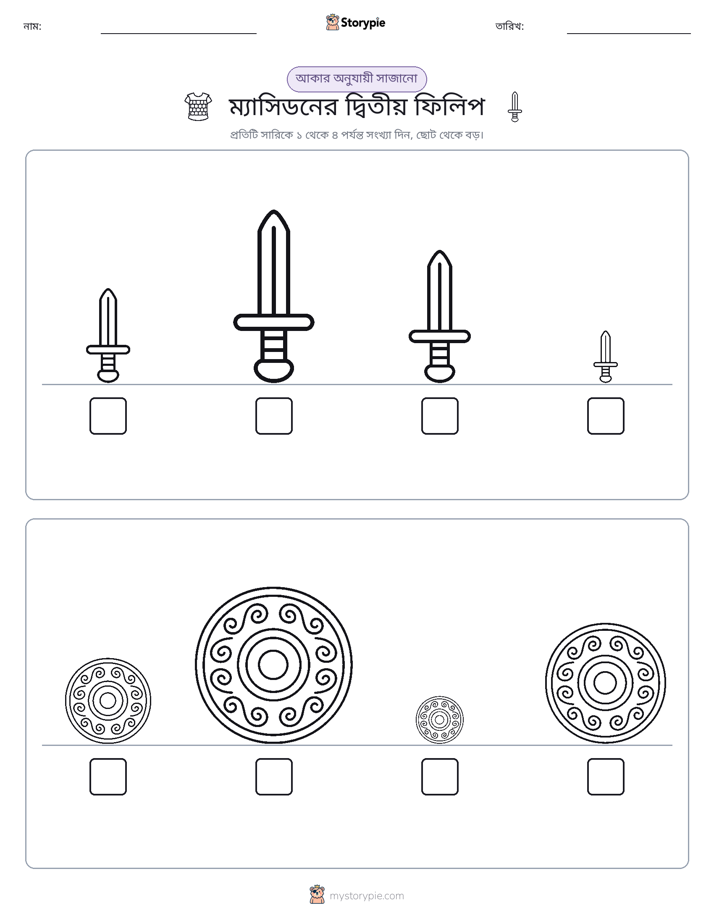 আকারের ক্রম