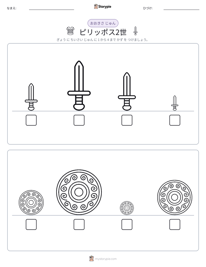 サイズ順
