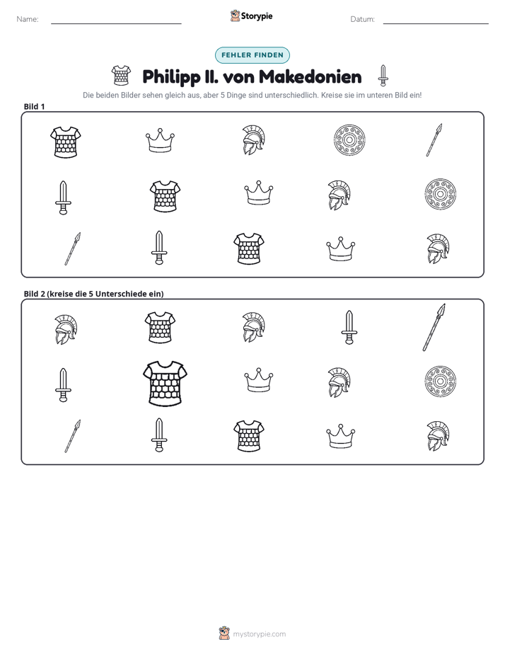 Finde den Unterschied