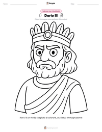 Anteprima della scheda stampabile di Dario III