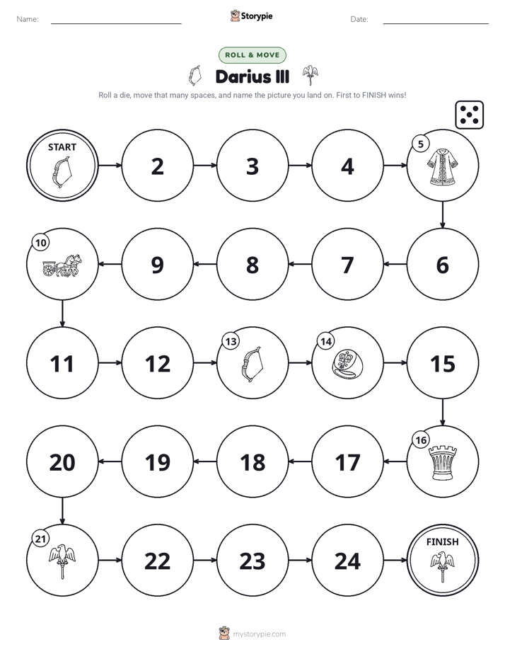 Roll & Move Game