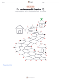 Achaemenid Empire printable worksheet preview