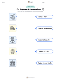 Anteprima della scheda stampabile di Impero Achemenide
