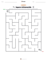 Anteprima della scheda stampabile di Impero Achemenide