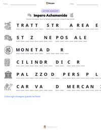 Anteprima della scheda stampabile di Impero Achemenide