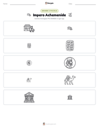 Anteprima della scheda stampabile di Impero Achemenide